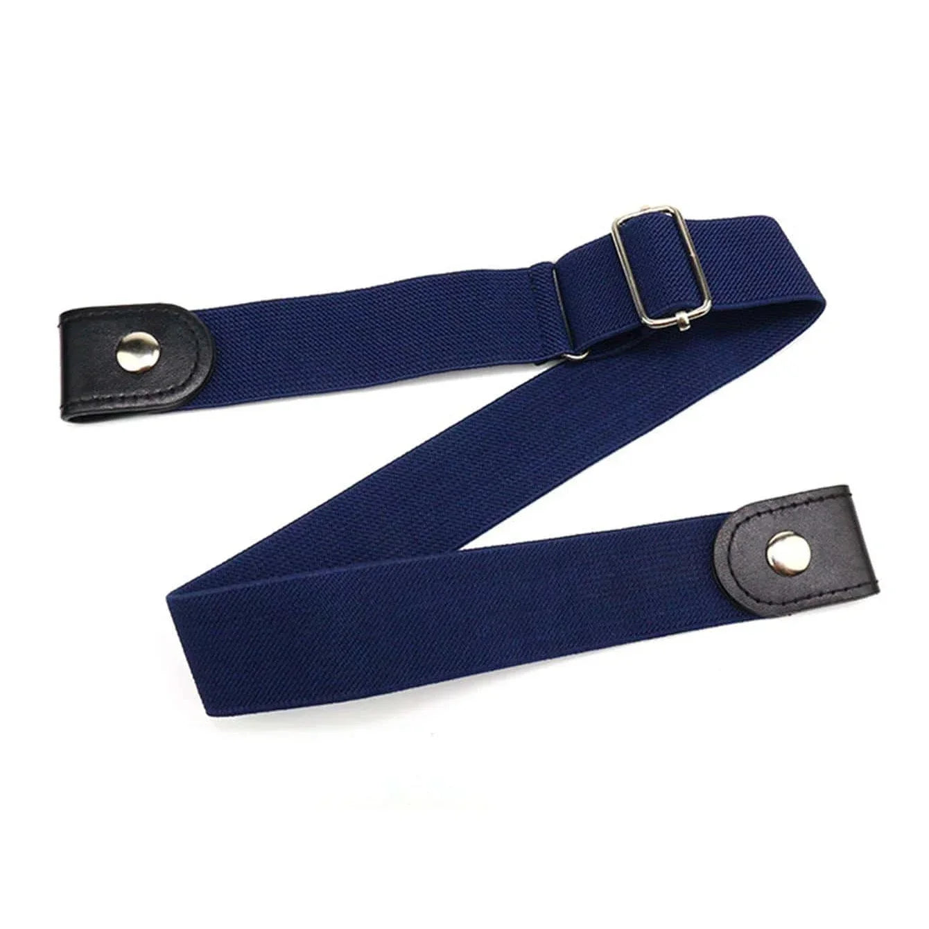 Buckle-Free Belt For Jean Pants,Dresses,No Buckle Stretch Elastic Waist Belt For Women/Men,No Bulge,No Hassle Waist Belt