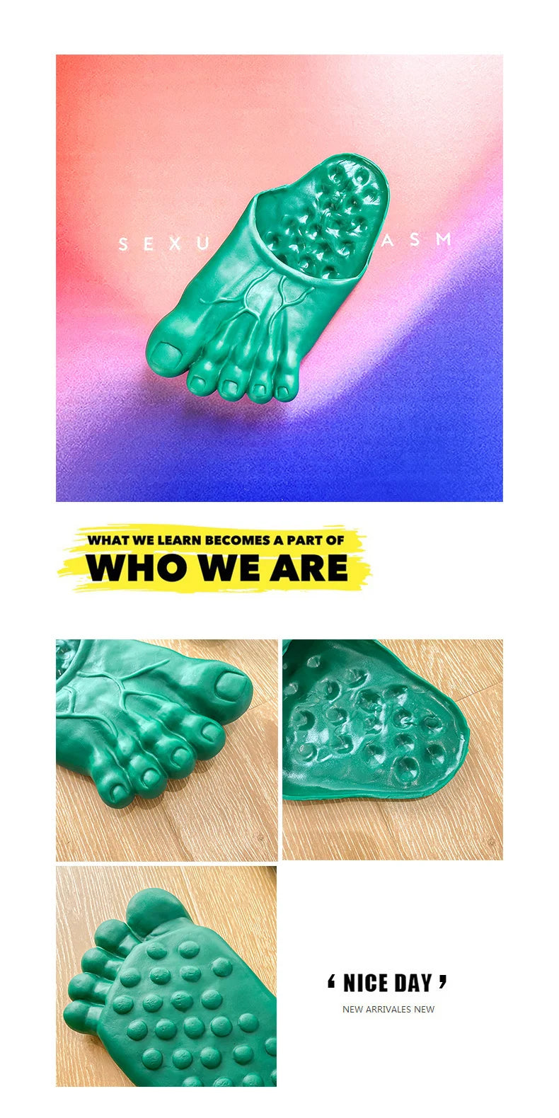 Funny Slippers Man Women Footwear Shoes For Men Sandals Male House Shoes Beach Slippers Uniex Slippers Bigfoot Amazing Sandals