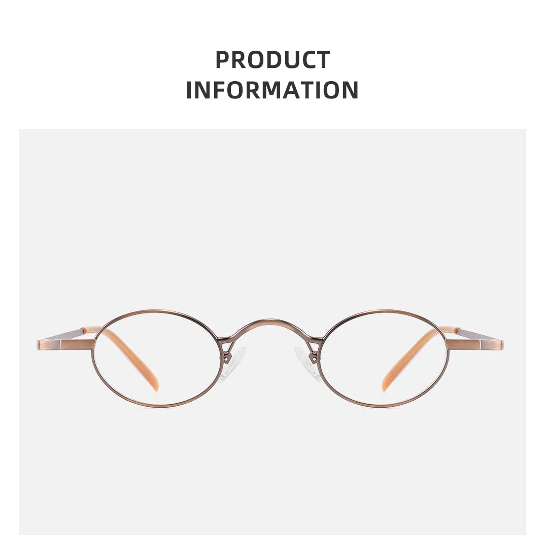 YINSQER Designer Small Round Glasses Frames for Women Optical Frames Men's Frame Glasses Women Luxury Brand Round Lenses Frames