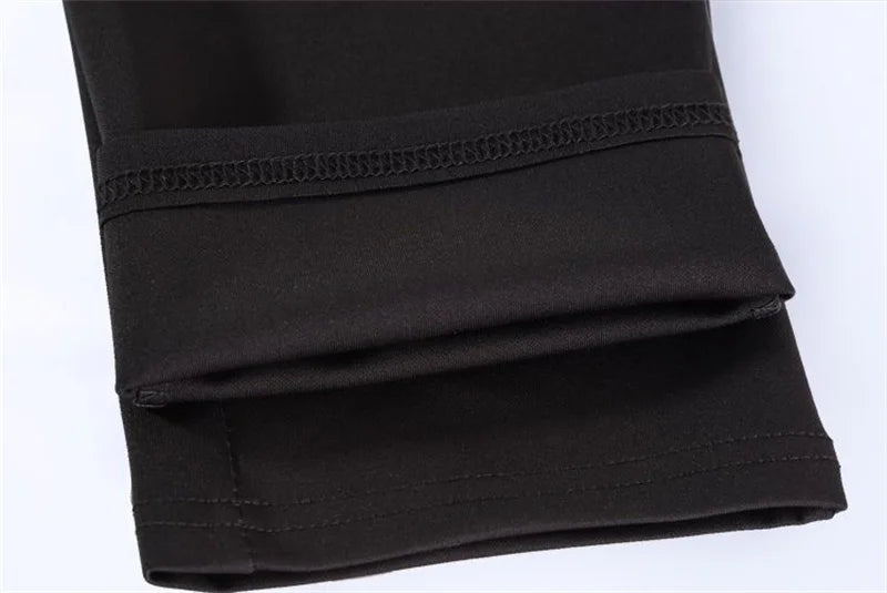 Pants Women2025Autumn Winter New Fleece Thick Middle-Aged Elderly Ladies Casual Trousers Mother High Waist Straight Pants Female