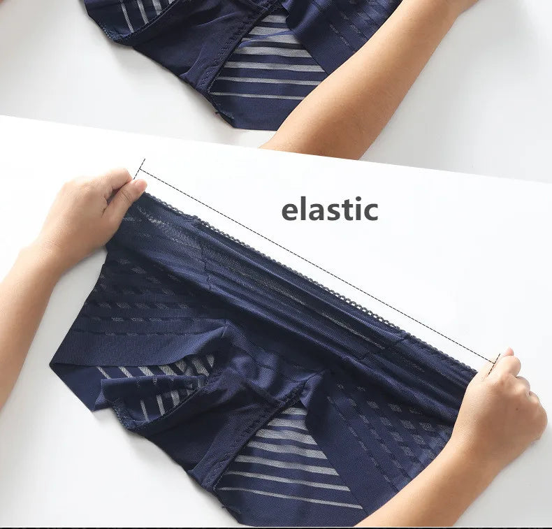 lingerie for women sexy underwear women plus size ropa interior femenina lace panties women thin gauze belly ropa mujer bragas