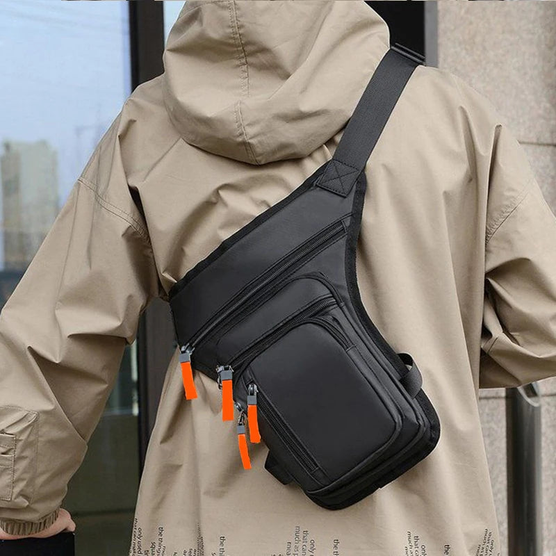Men's and women's crossbody bags are suitable for daily use, for sports and travel. They are also great for waist bags.