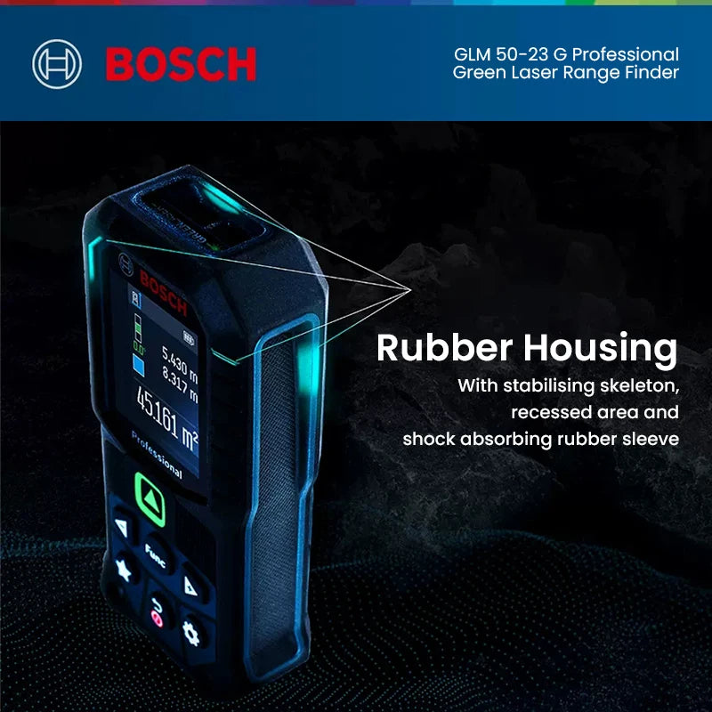 Bosch Laser Tape Measure Professional Distance Meter Optical Rangefinder Accurate 30-50m Surveying Equipment