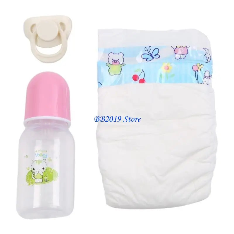 Q0KB 18-inch Reborns Baby Doll Newborn Boy Girl Realistic Sleeping Infant Soft Silicone Full Body Babies Toy Gift