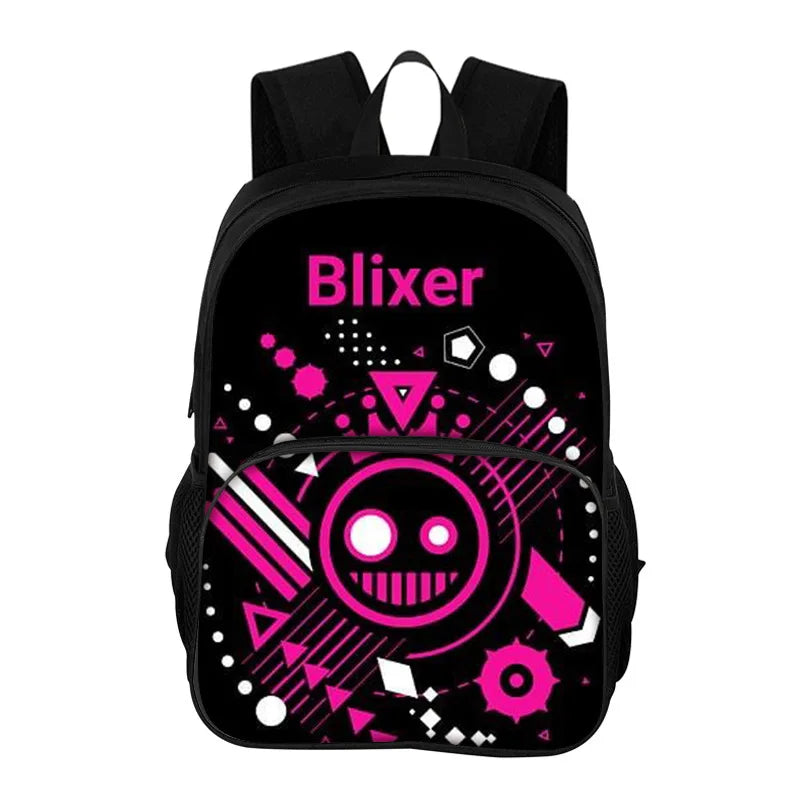 Kids Backpacks Just Shapes & Beats Student Anime School Bags Children Outdoor Sport Travel Rucksack Gift