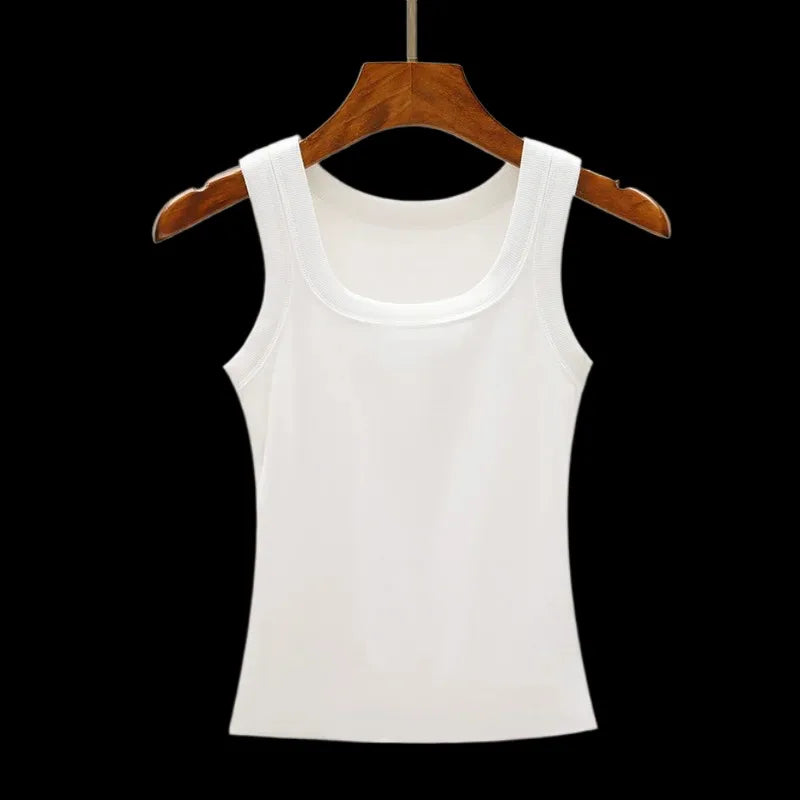Summer Women's Cropped Crop Tops for Women Tanks & Camis Grunge Clothes Y2k Female Top Aesthetic Women's Blouses Emo Harajuku