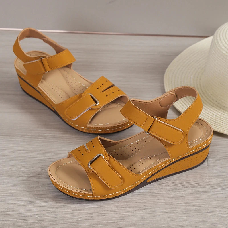 Women Shoes Sandals Summer Soft Women's Sandals Beach Sandals For Women Wedge Women's Shoes Elegant Female Sandal Women Footwear