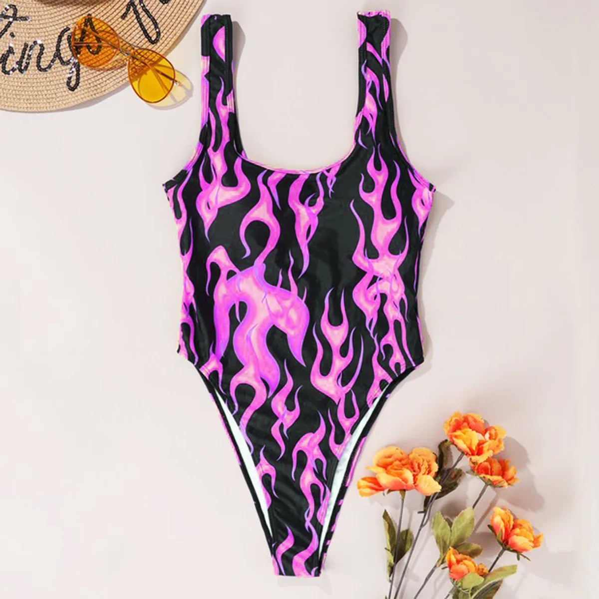 customized Бикини с тригонометрической печ bathing suit women leotardos ballet niña justaucorps gymnastique fille jumpsuit women