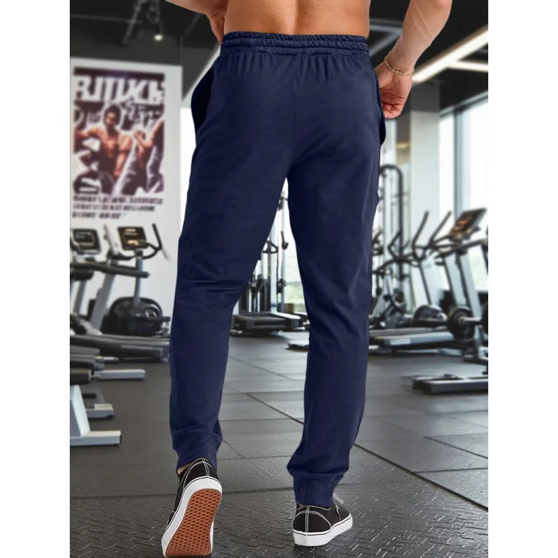 Sweatpants Clothing Casual Pants Spring And Autumn 2026 Men Trousers Men's Elastic Waist Sports Cargo Suits Black Man Trousers