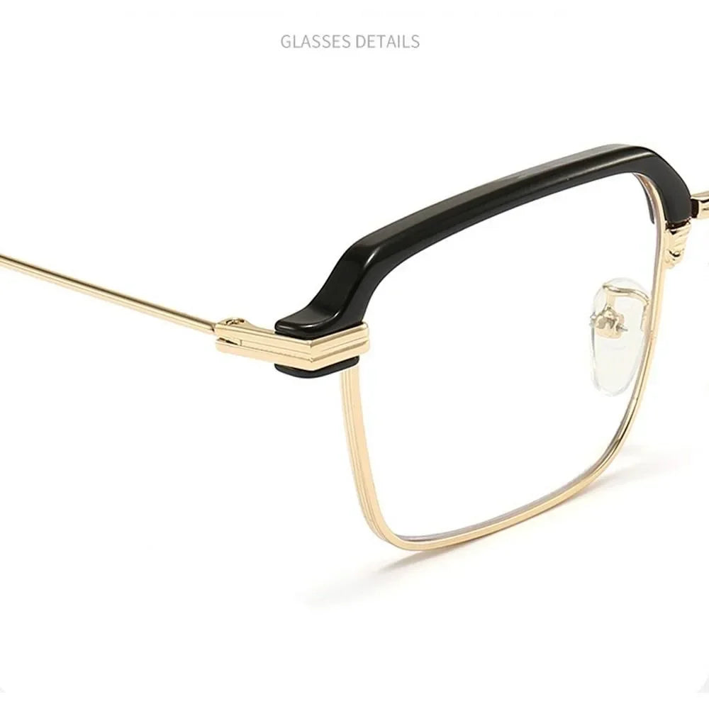 Photochromic Reading Glasses High Definition Men's Anti-blue Presbyopia Eyewear Metal Fashion Classic Hyperopia Eyeglasses