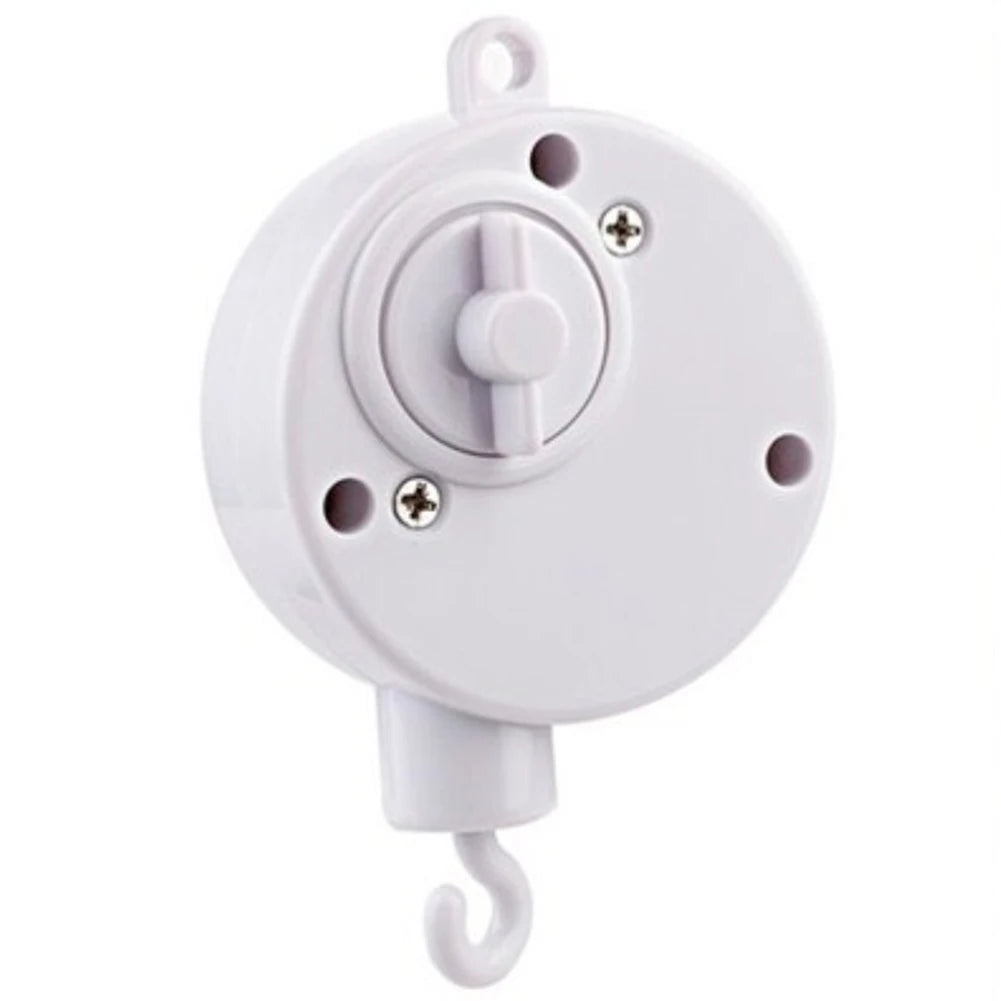 Infant Bell Rotary Wind-up Music Box Baby Mobile Crib Bed Bell Windup Movement Music Box Machine Nursery Decoration