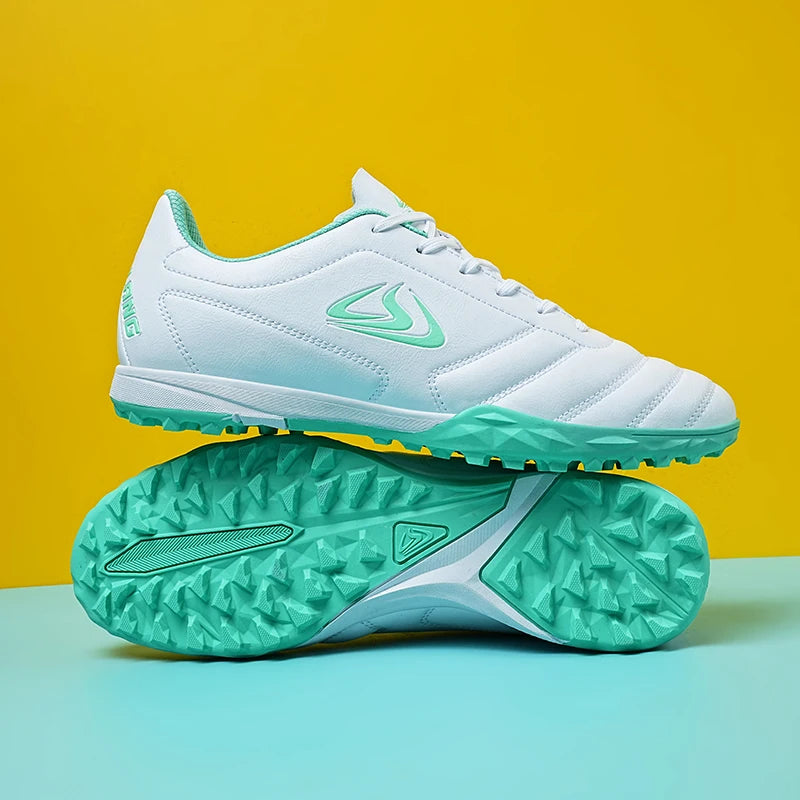 New Men Football Boots Outdoor Soccer Shoes TF FG Grass Cleats Comfortable Training Shoes Match Futsal Breathable Sport Indoor