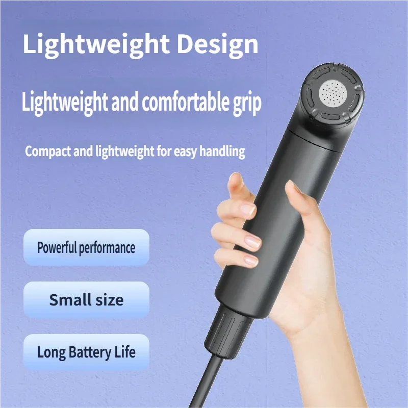 2.5L Portable Electric Bidet Sprayer, IPX6 Waterproof Rechargeable Handheld Hygiene Shower for Travel Camping Outdoor Cleaning