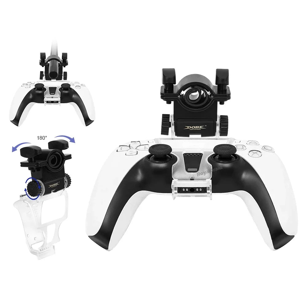 For PS5 Hookah Hose Holder Shisha Aluminum Handle Holder For Playstation5 Game Controller Chicha Narguile Water Smoking Accessor