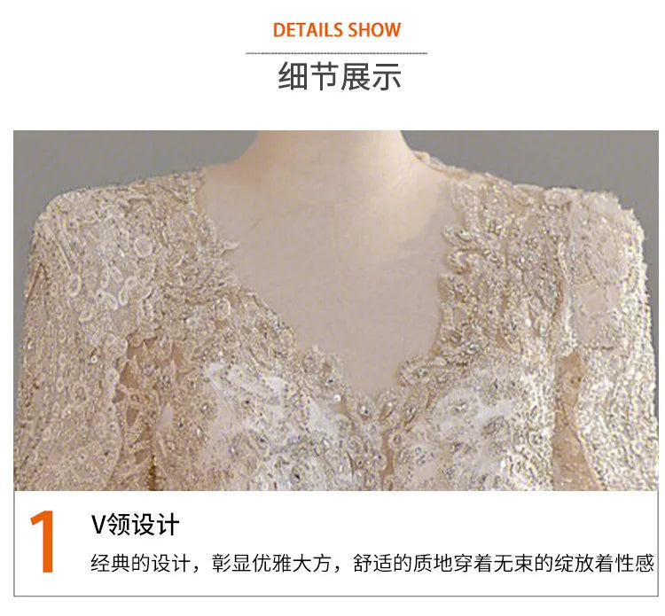 Wedding Dress Long Sleeve Heavy Industry 2023 New Bride V-Neck Satin High Quality Palace Main Wedding Dress French Wedding Dress
