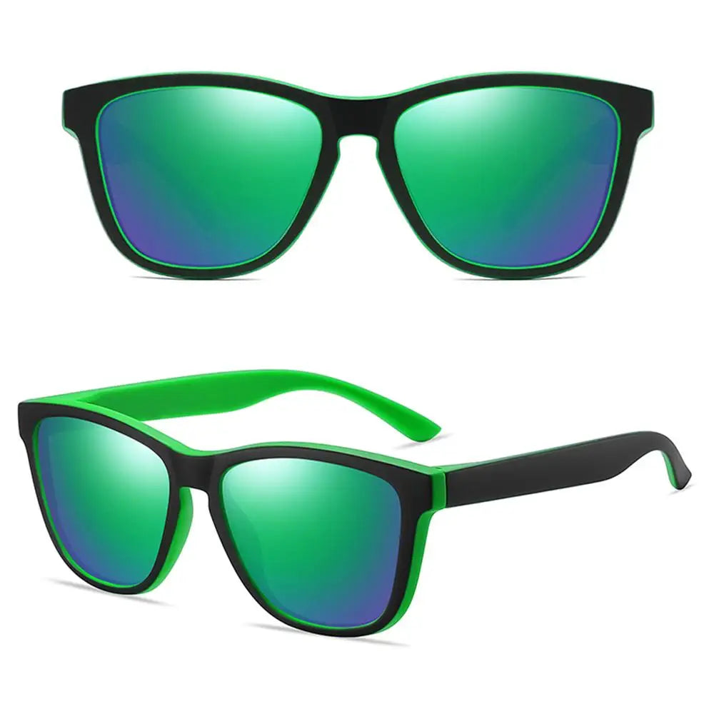 Polarized Sunglasses - Men & Women Mirrored Driving Fishing Sun Glasses with UV400 Protection, Classic Retro Shades