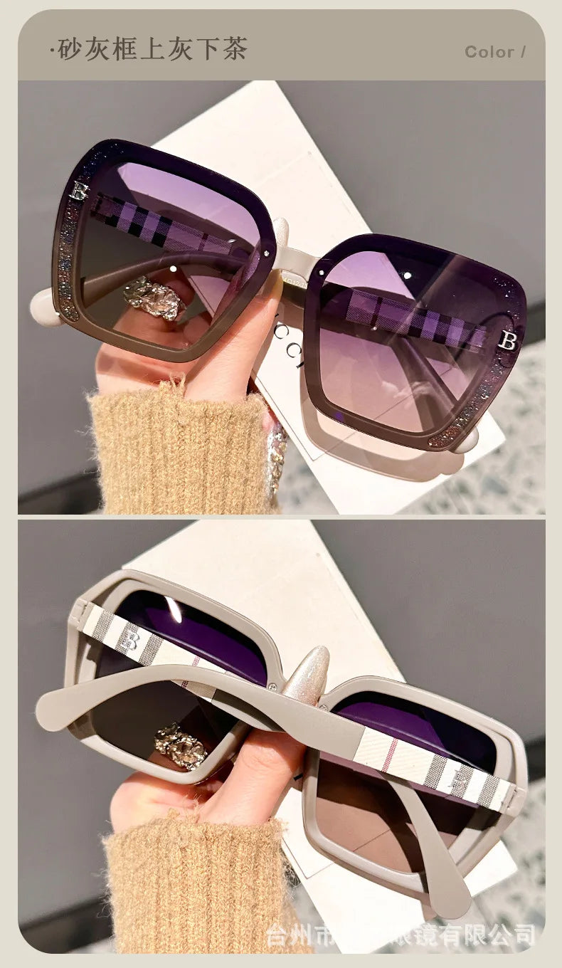 2025 New Polarized Sun Glasses Ladies Glasses Legs High Definition Sunglasses Women Luxury High Quality Gafas De Sol UV400