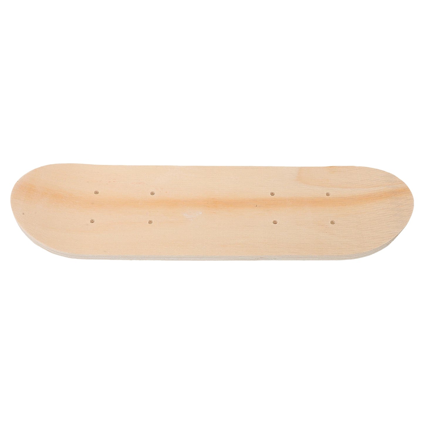 Blank Wood Skateboard Deck DIY Unpainted Board for Teens Adults Custom Design Strong and Sturdy Riding Experience for Families