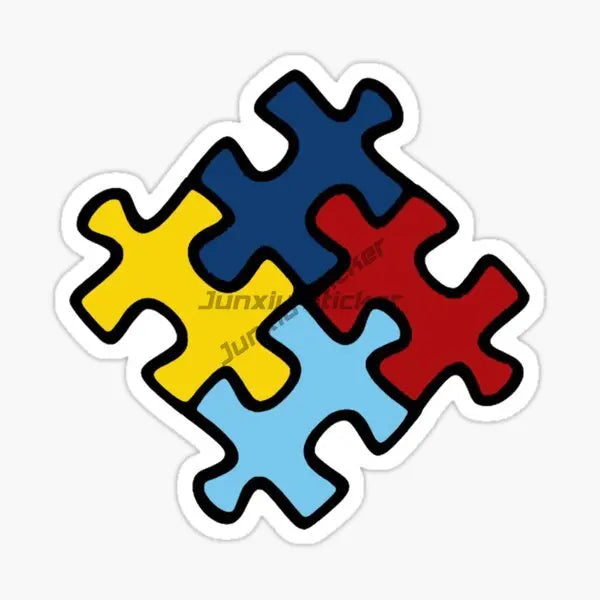 AUTISM Motorcycle Laptop Car RV SUV Wall Car Stickers PVC Vinyl Reflective Stickers Decals