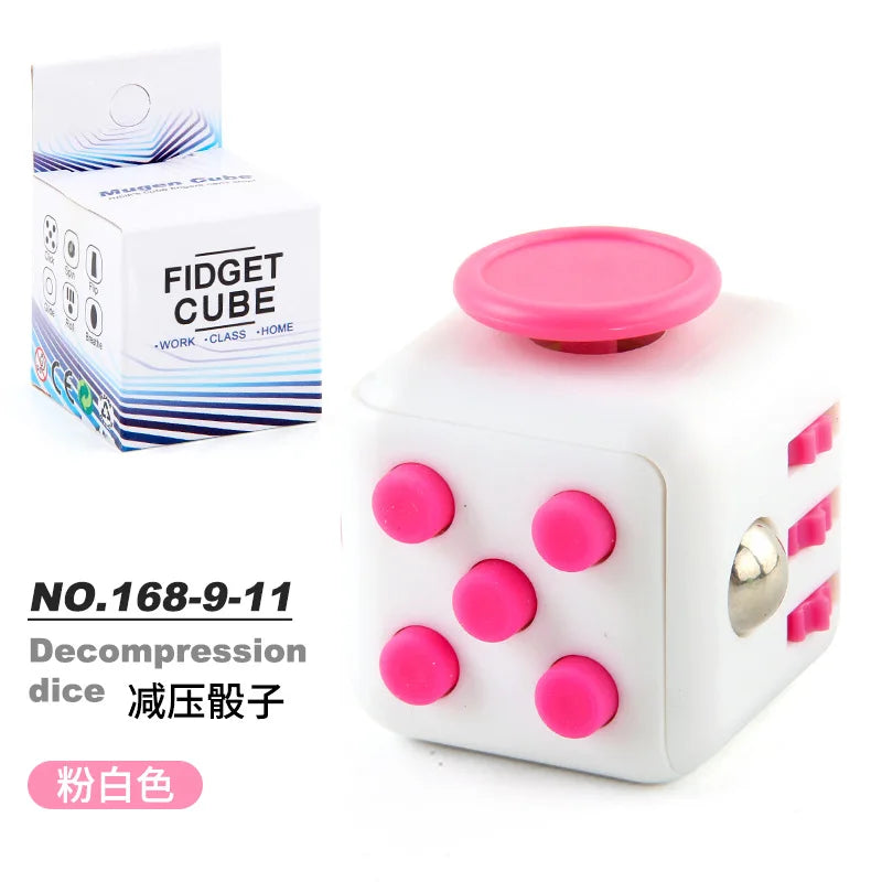 Fidget Toys Decompression Dice for Autism Adhd Anxiety Relieve Adult Kids Stress Relief Anti-Stress Fingertip Toys