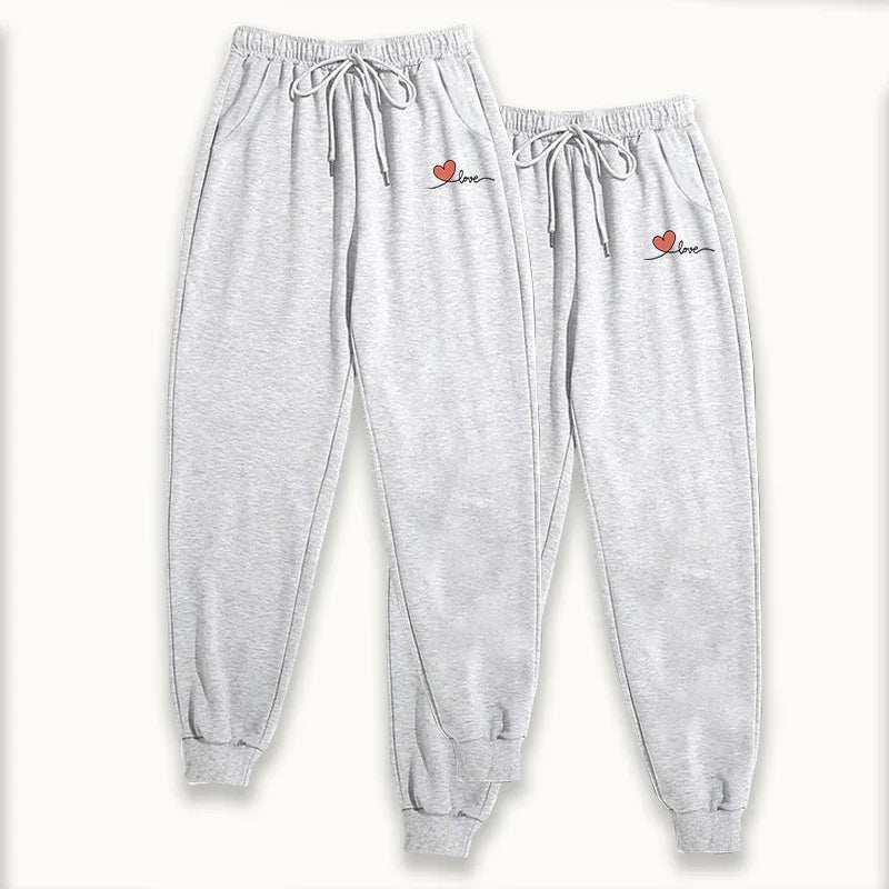 2packs Pants 2025 New Womens Joggers 2 Piece Set Casual Lounge Pants Soft Comfort Fit Sweatpants Fall Winter Home Wear Trousers