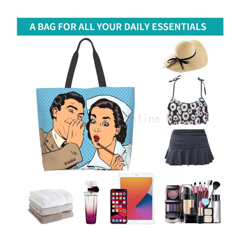 Women Tote Bags African American Woman Shoulder Bag Afro Black Girl Magic Satchel Handbags For Shopping,Work,Grocery,Gym