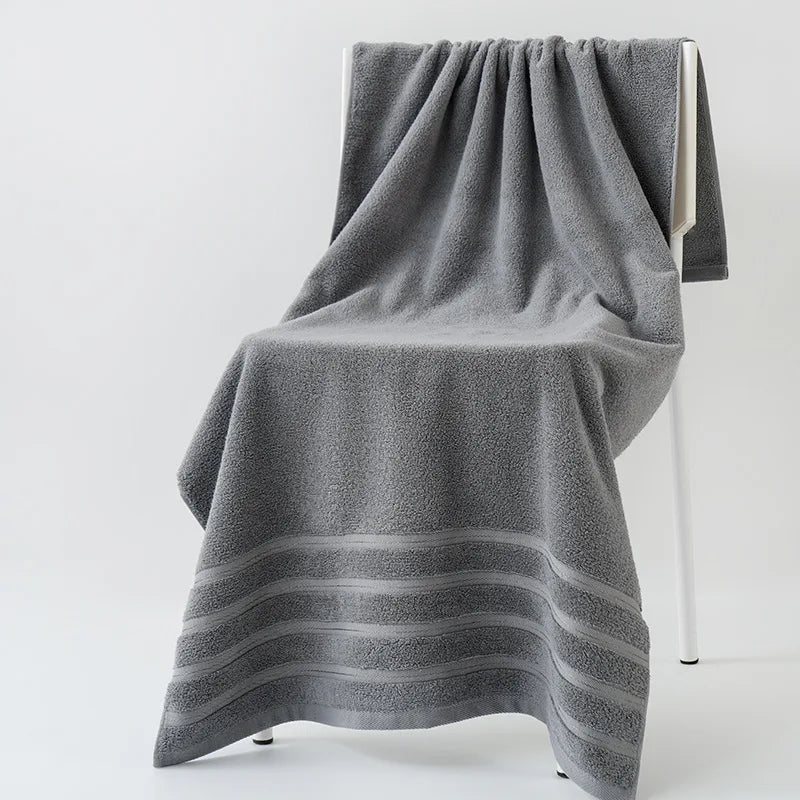 High Quality Pure Cotton Bath Towel, BeachTowel Thickening Bath Towel Soft Comfortable Fast Dry Bathroom Towel 50*100cm