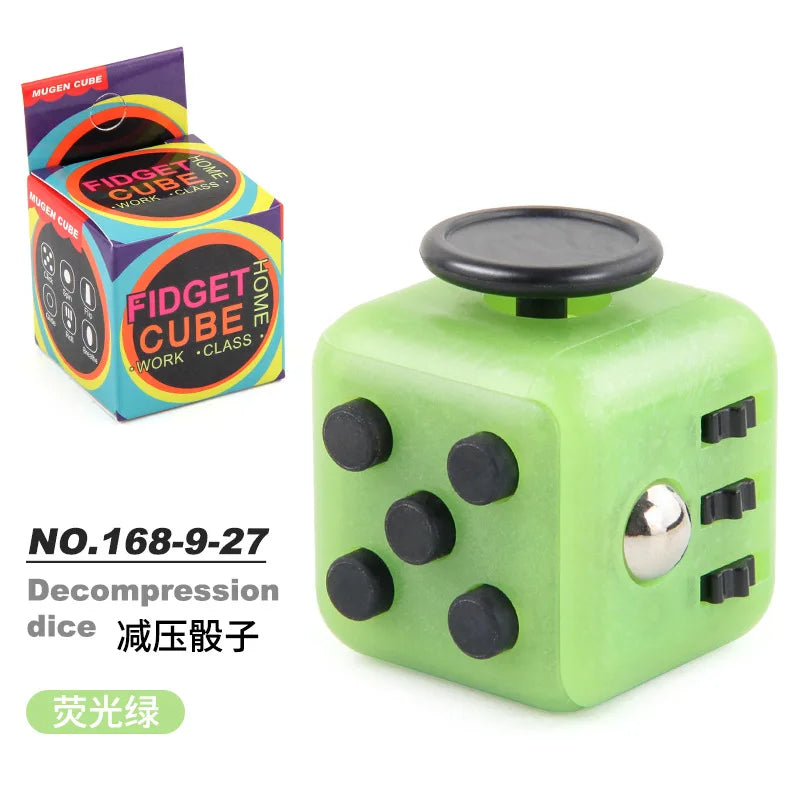 Fidget Toys Decompression Dice for Autism Adhd Anxiety Relieve Adult Kids Stress Relief Anti-Stress Fingertip Toys