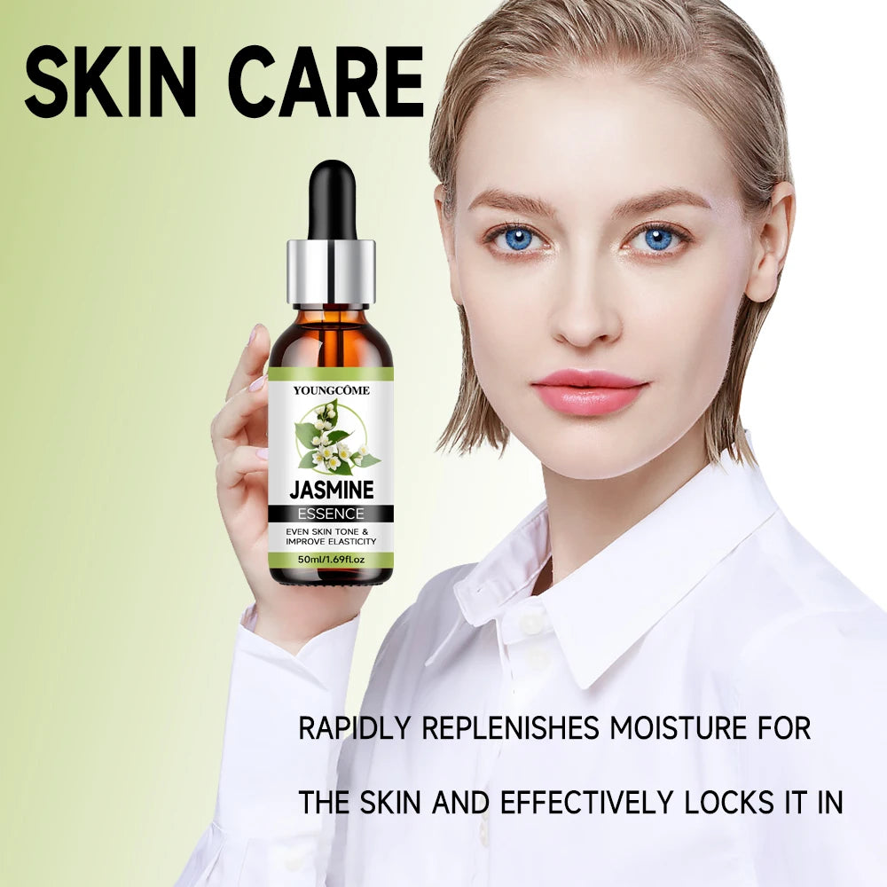  YOUNGCOME﻿ Sakura Skincare Set Korean Face Serum Cream Anti-Aging Wrinkle Moisturize Fade Dark Circles Cosmetics Skin Care Set