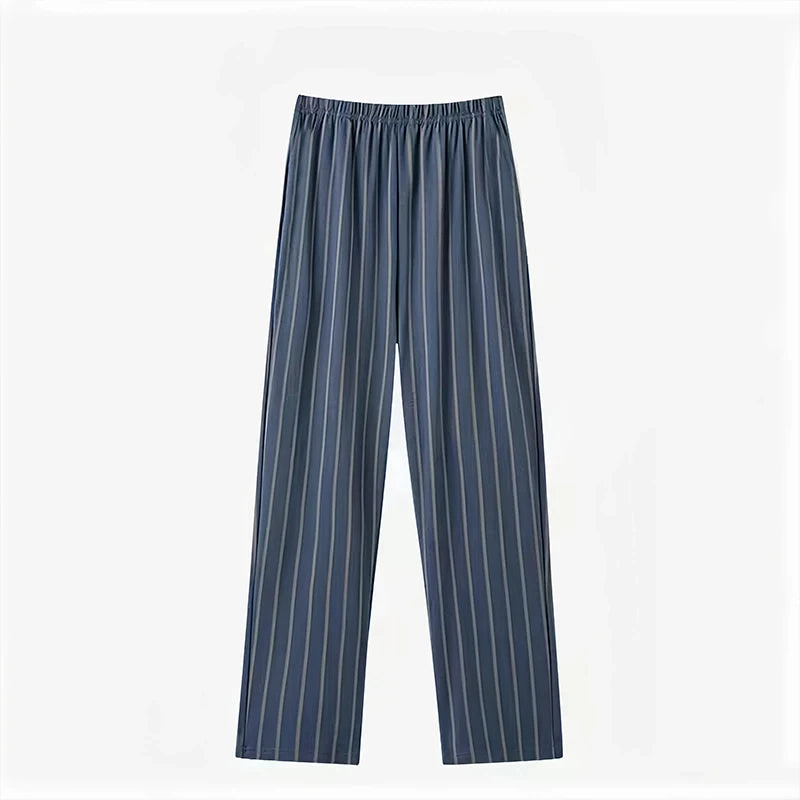 Pajama Pants Men's Spring and Autumn Loose Casual Trousers Home Pants Men's Home Pants Can Be Worn Outside