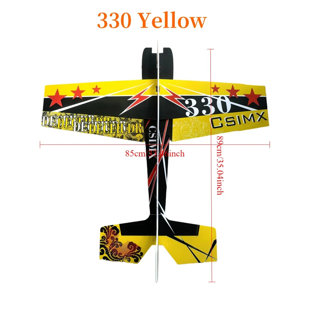 330 Rc Airplane 3D Mercury Fixed-wing Magic Board Plane Take Your RC Flying To The Next Level KIT DIY Remote Control Plane