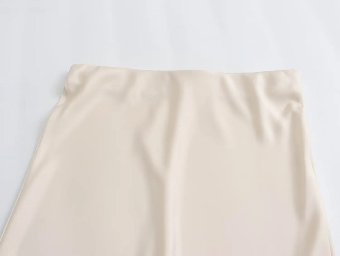 KONDALA-Women Elegant Chocolate Skirt Set Tube Top + Elastic Waist Satin Hip Skirt New 2025 Spring Summer Slim Mocha Mousse Set