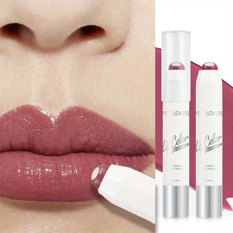 Nude Sandwich Lipstick Cute Moisturizing Long-lasting Non-stick Cup Lip Glaze Makeup Lip Balm Moisturizing Lip Gloss Base