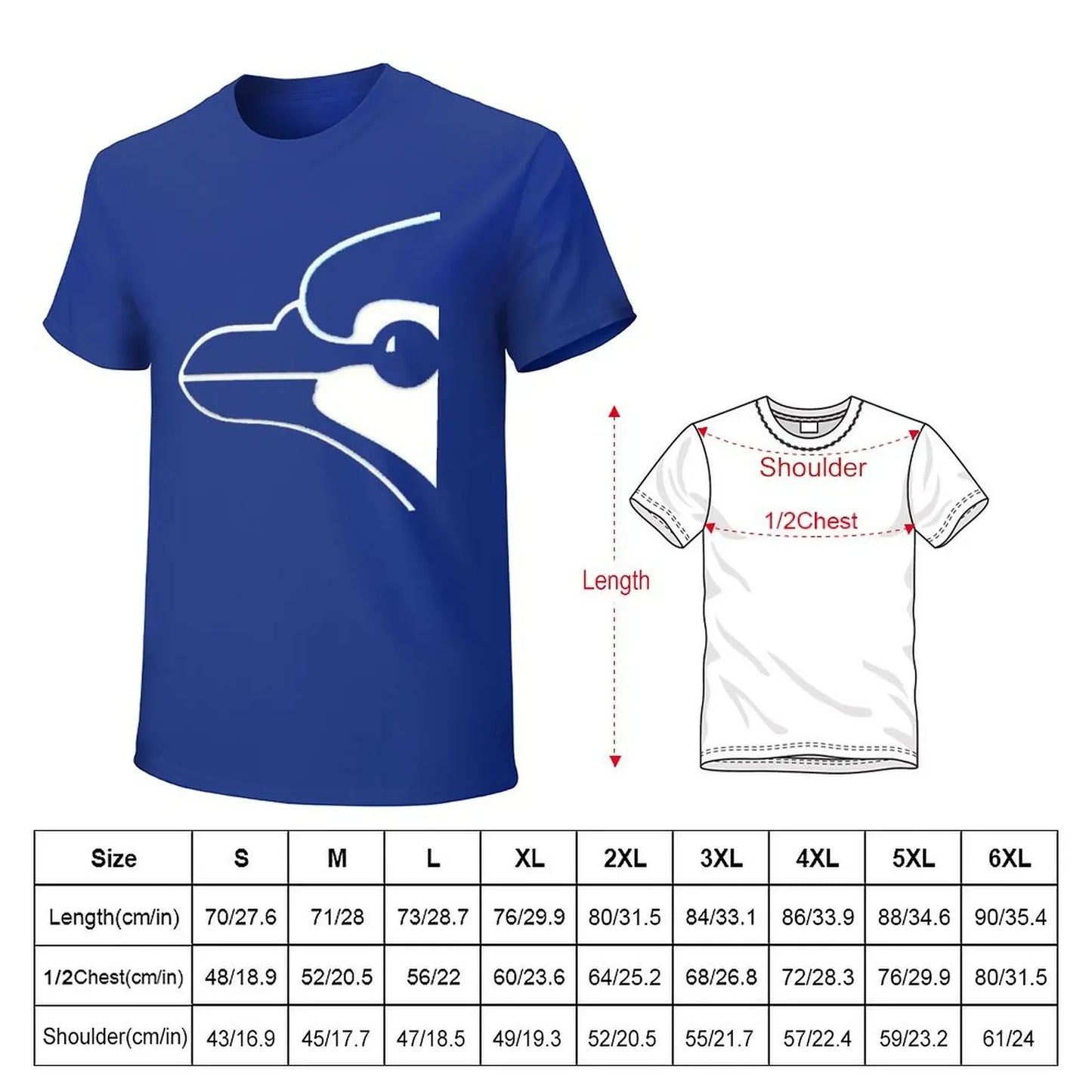 Baseball - Blue Jays Minimalist T-shirt new edition plain t shirts for men graphic