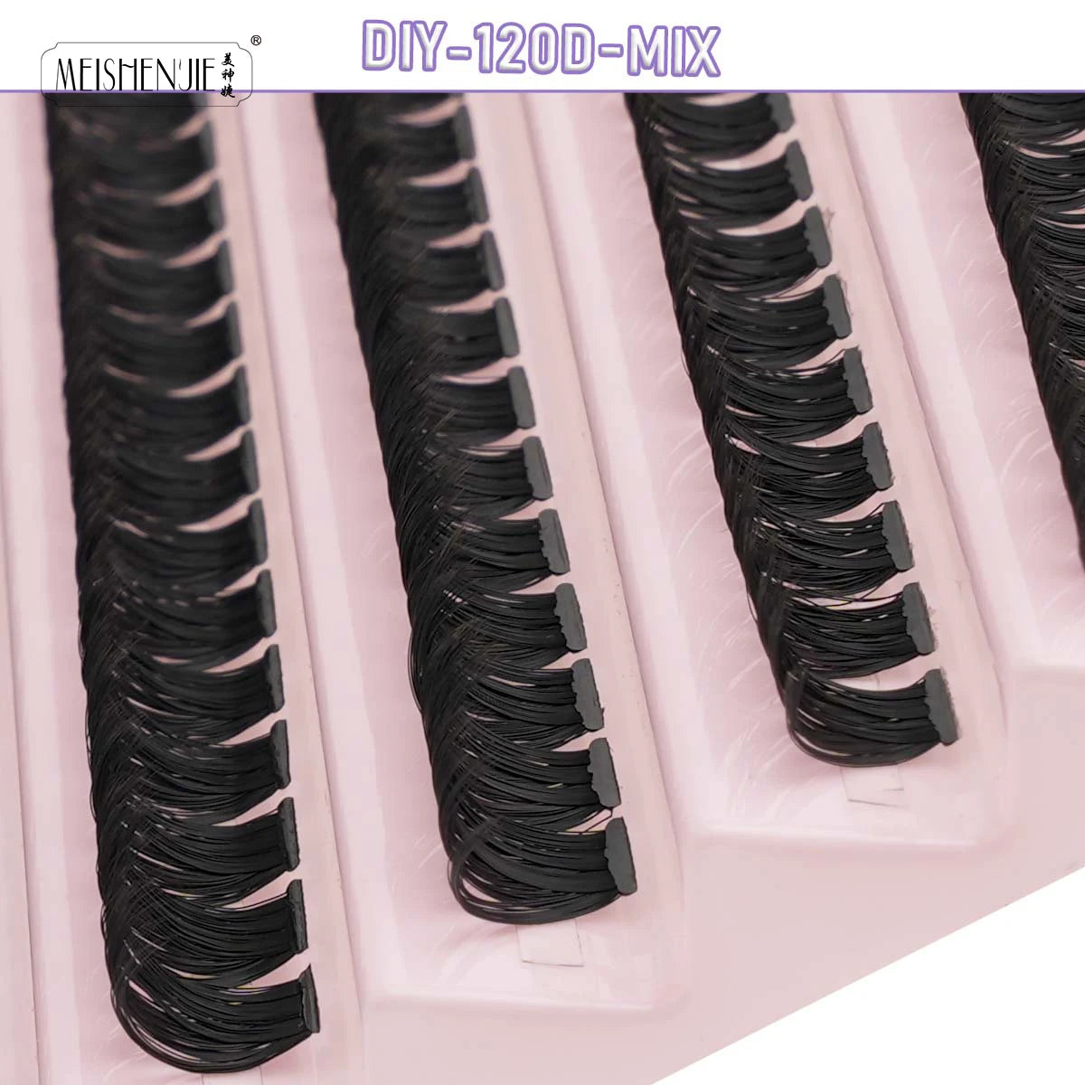 Lanjinglin DIY Lashes Extension Kit Eyelashes Clusters Lash Bond and Seal Makeup Tools for Gluing Lashes Gluing Glue Accessories