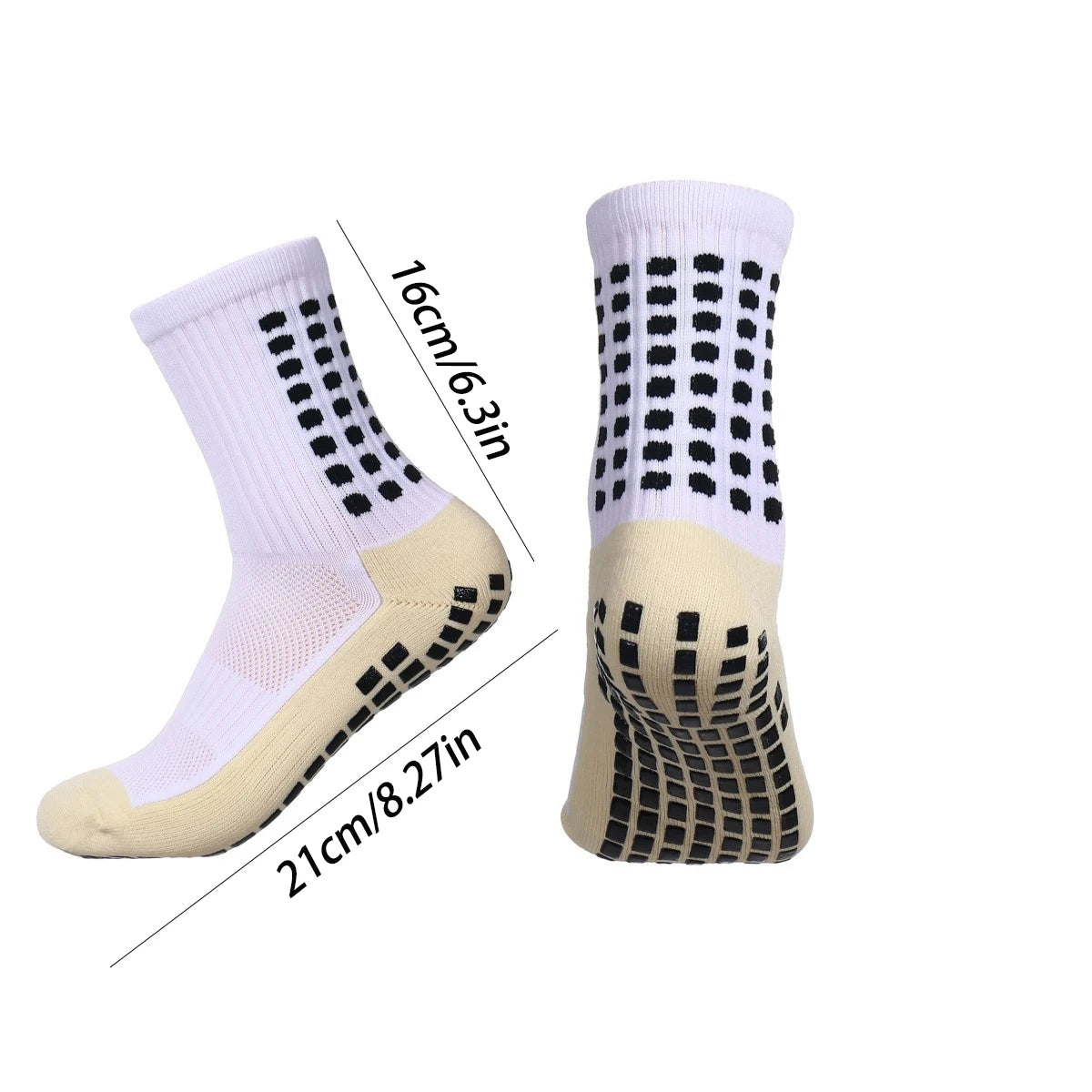 5-Piece Set of Outdoor Sports Football Socks + Shin Guards + Shin Socks + Bandages + Storage Bag