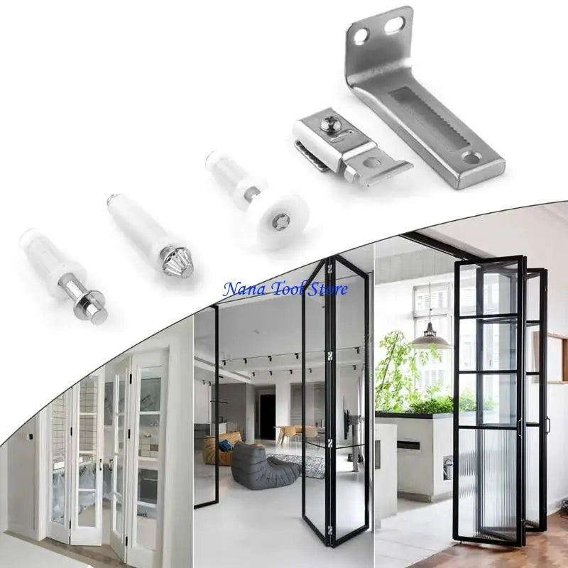 31GJ Bi-Fold Door-Hardware Set Repair Replacement Parts for Sliding-Door Repair Kits