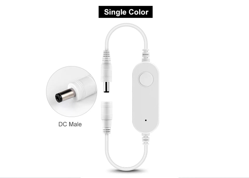 12V COB LED Strips Tape DIY Smart Closet Wardrobe Under Cabinet Light Ribbon With Tuya Smart Life WIFI Control LED Light Switch