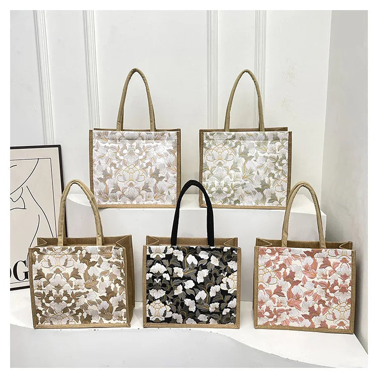 Women Tote Bag Casual Tote's Handbag Personalized Bento Bag,Reusable Grocery Bags Shopping Bags