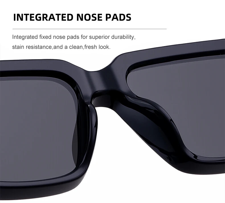 Retro Polarized Square Punk Sunglasses Men 2026 Luxury Brand Designer Classic Driving Shield Sun Glasses for Male Shades UV400