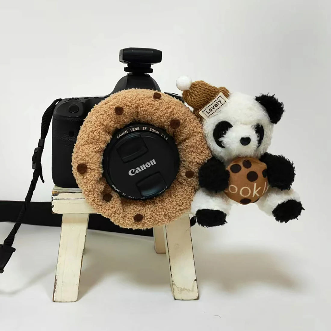 Baby photography Attracts Toys Camera Buddies Lens Decoration Knitted Camera Buddy   Lens Buddy Photography Accessories