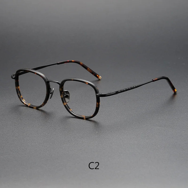 New Ultra-light Ttanium Glasses Frames Retro Designer Men's And Women's Glasses Frames Blue Ligh Optical Prescription Frames 712