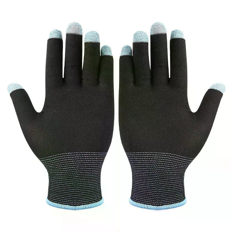 1Pair All Finger Operations Gaming Gloves Providing Accurate Screen Interaction For Mobile Devices For Winter Warmth