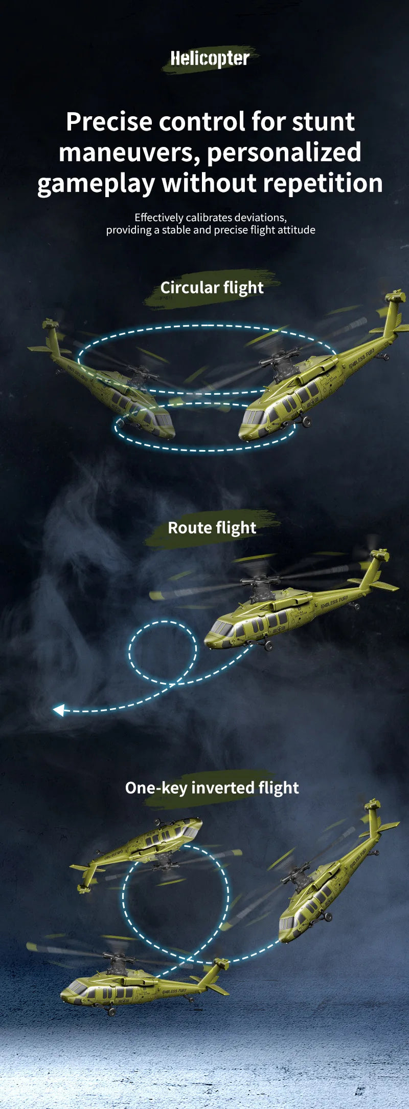 New Rc Plane 6ch Brushless Flying  Aerobatic  Helicopter Air Pressure High Optical Flow Positioning RTF Model Airplane Boy'S To