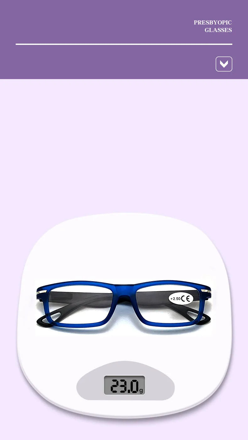 Reading Glasses For Men And Women High Definition Fashion Square Simple New Reading Glasses TY616
