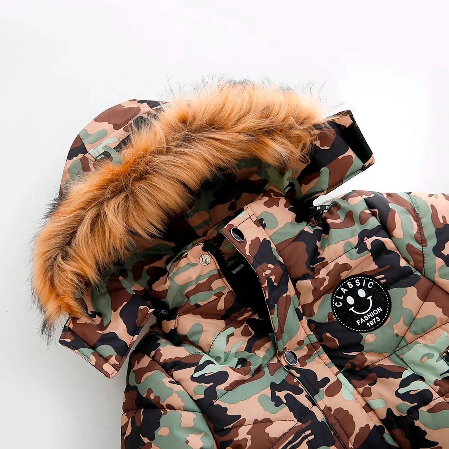 Autumn Winter Boys Jackets Keep Warm Cotton Thicken Kids Jackets Zipper Boys Hooded Outerwear Children's Clothing