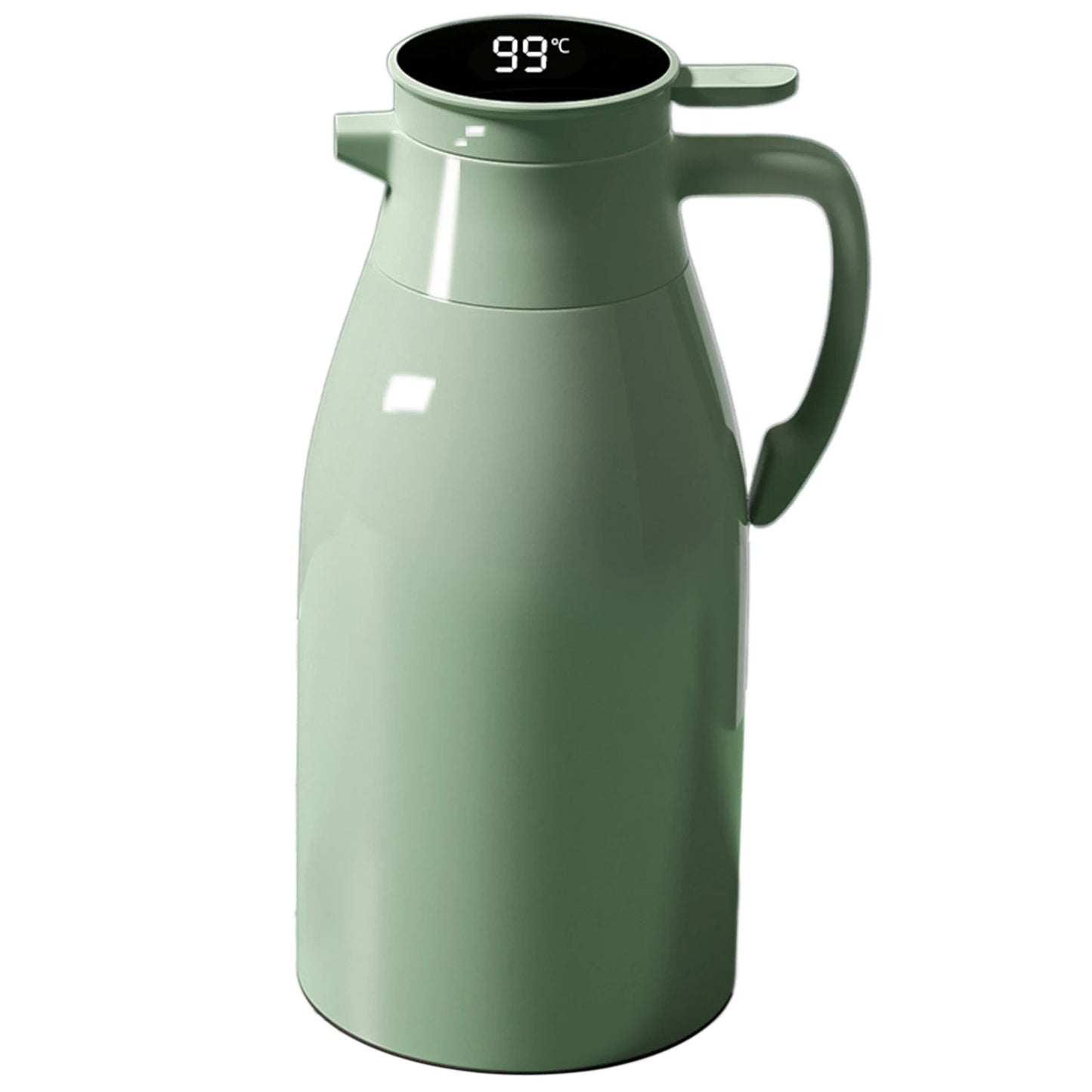 1/2l Insulated Water Bottle With Glass Insulated Liner Large Capacity Vacuum Flasks Kettle Thermal Jug For Home Winter Warm