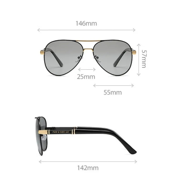 Polarized Sun Eyeglass Driving Sun Glasses for Men Women Classic Aviator Sunglasses UV Mirrored Lens Retro Shades