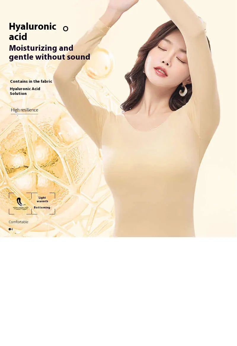 Women's Thermal Underwear Winter Clothes Seamless Thick Double Layer Warm Lingerie Women Thermal Clothing Set Woman 2 Pieces