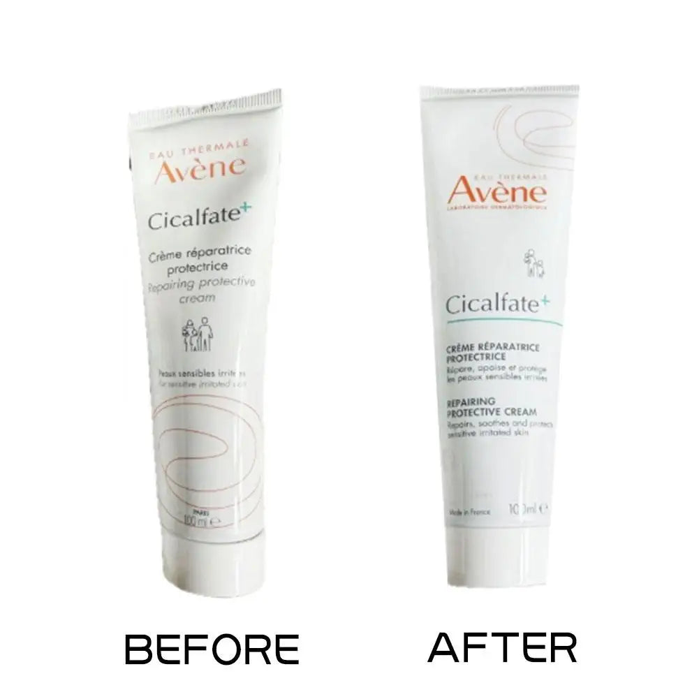 Avene Series Facial Skin Care - Repairing Protective Cream, SPF50+ Sunscreen, Nettoyant Cleansing Gel, Nourish Lip Balm